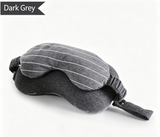 Car Neck Pillow U-Shaped Pillow with Eye Mask