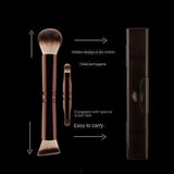 HG Four-Head Hidden Multi-Functional Makeup Brush, Powder Brush, Blush Brush