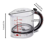 Adjustable Measuring Cube - Kitchen Cooking Cup with Scraper Seal
