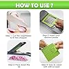 Vegetable Chopper Multifunctional Food Chopper | 16-in-1 Onion Cutter with 7 Blades, Vegetable Slicer and Dicer with Container for Salad, Potato, Carrot, Garlic & Kitchen Use