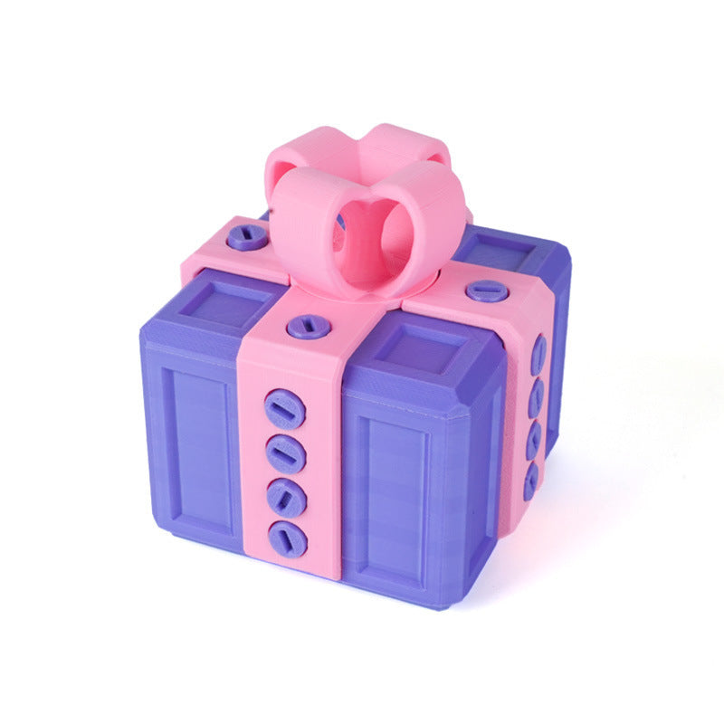 Annoying gift box: a prank middle finger that pops out. A novel and interesting prank toy for adults.
