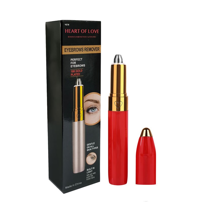Electric Trimmer Eyebrow Hair Remover for Women Epilators Lipstick Brows Pen Hair Remover Shaver Razor Finishing Painless