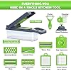 Vegetable Chopper Multifunctional Food Chopper | 16-in-1 Onion Cutter with 7 Blades, Vegetable Slicer and Dicer with Container for Salad, Potato, Carrot, Garlic & Kitchen Use