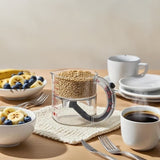 Adjustable Measuring Cube - Kitchen Cooking Cup with Scraper Seal