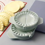 2 in 1 Dumpling Maker Press, Dumpling Skin Maker Machine, Multifunctional DIY Manual Empanada Press