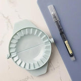 2 in 1 Dumpling Maker Press, Dumpling Skin Maker Machine, Multifunctional DIY Manual Empanada Press