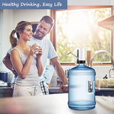 Electric Water Bottle Pump, USB Charging Automatic Drinking Water Dispenser, 30 Days Battery Life, Portable Water Bottle Switch for Universal 2-5 Gallon Bottle, For Home, Office, Travel,