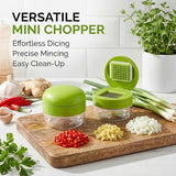 1pc Manual Garlic Press And Grinder - Multifunctional Kitchen Tool For Mincing, Slicing And Grinding, Suitable F
