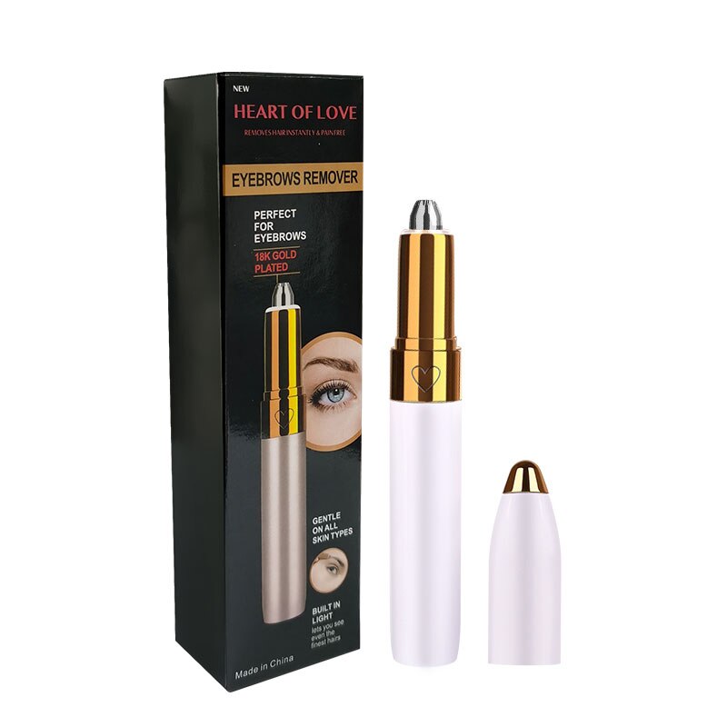 Electric Trimmer Eyebrow Hair Remover for Women Epilators Lipstick Brows Pen Hair Remover Shaver Razor Finishing Painless