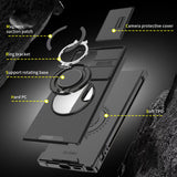 Samsung S26 Ultra Magnetic Rotating Car Mount Phone Case A17 Lens Flip Cover S25 Shockproof