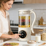 1.4L Nuts Milk Maker, Juicer and Soy Milk Machine with 16 Blades for Plant-Based Drinks, Oatmeal, Almond, Grains, and Beverages